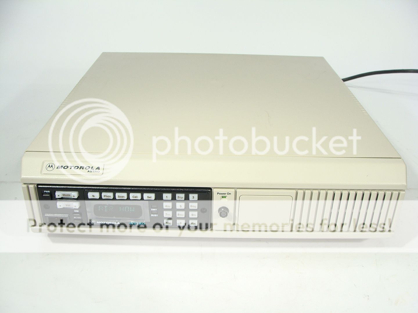 Motorola Astro XTL5000 VHF Mobile Radio Base Station Consolette